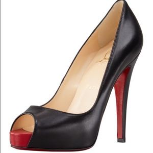 Christian Louboutin Very Prive Peeptoe Pump